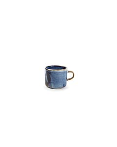 Fine2Dine Nova koffiekop 200 ml recht porselein blauw