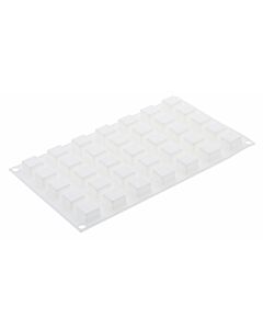 Silikomart Professional Micro Square 5 silicone wit