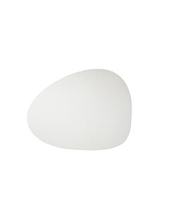 Finesse Skin Natur Pebble placemat 40 x 46 cm leer Simply White