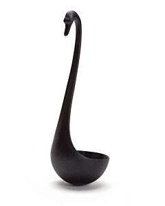 Ototo Swanky drijvende soeplepel 27,5 cm  kunststof zwart