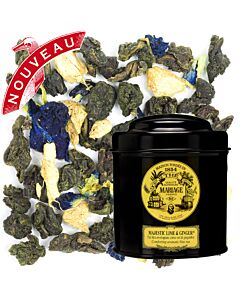 Mariage Frères Majestic Lime & Ginger blauwe thee 100 gram