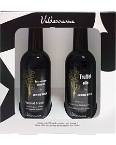 Jonnie Boer Valderrama giftset Truffel olijfolie & Special Blend olijfolie