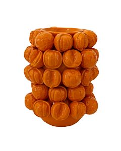 Vazen Atelier Sinaasappel vaas ø 28 x h 36 cm keramiek oranje