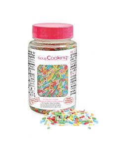ScrapCooking suikerdecoratie 80 gram Multicolored Vermicelli