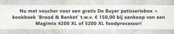 Marketingbanner Magimix voucher bij 4200 XL en 5200 XL - voorjaar 2023